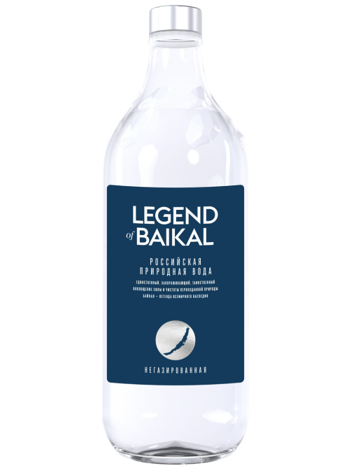 Вода Legend of Baikal питьевая негазированная стекло, 750мл