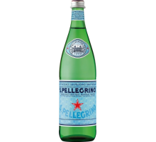 Вода Sanpellegrino минеральная газированная стекло, 750мл