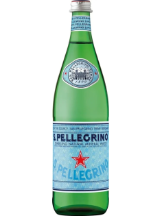 Вода Sanpellegrino минеральная газированная стекло, 750мл