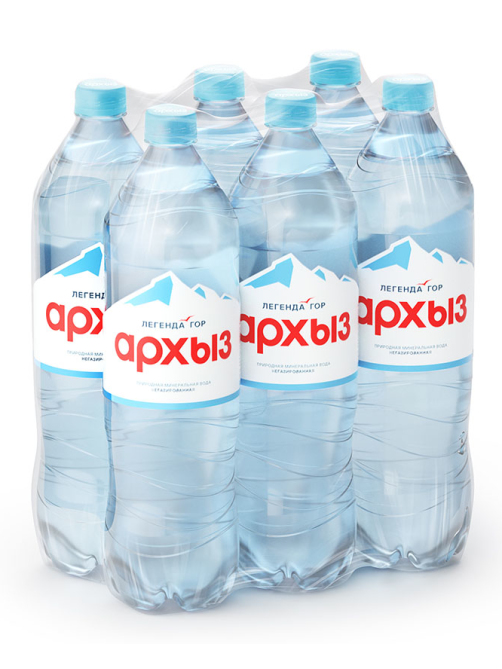 Вода Легенда гор Архыз питьевая негазированная, 1.5л