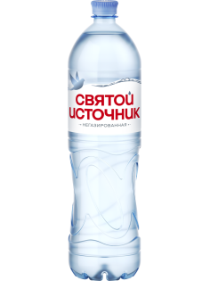 Вода Святой Источник питьевая негазированная, 1.5л