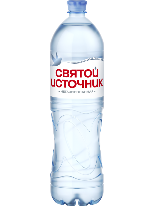 Вода Святой Источник питьевая негазированная, 1.5л