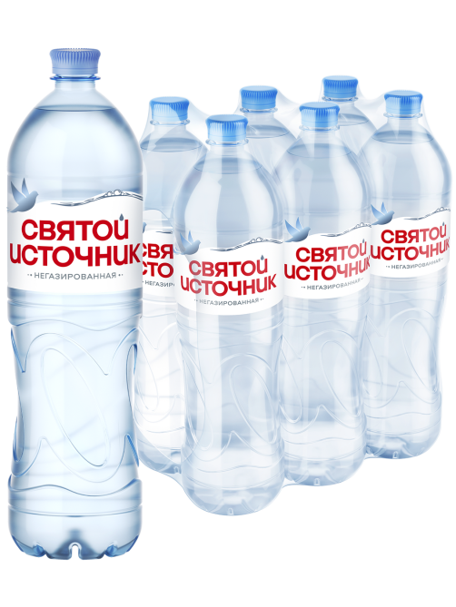 Вода Святой Источник питьевая негазированная, 1.5л