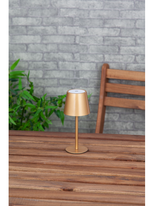 aro Настольная лампа Золотая Mini LED 20см, 2шт