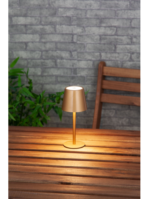 aro Настольная лампа Золотая Mini LED 20см, 2шт