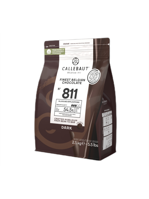 Шоколад Barry Callebaut темный, 2.5кг
