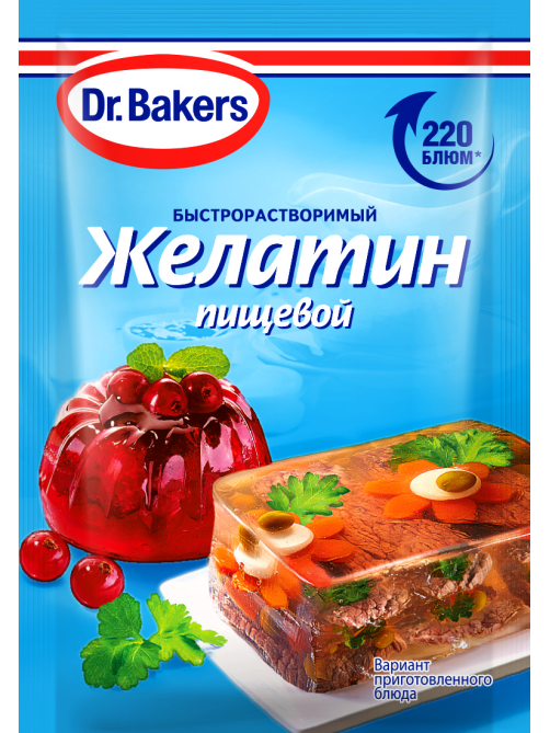 Желатин Dr.Bakers пищевой, 10г