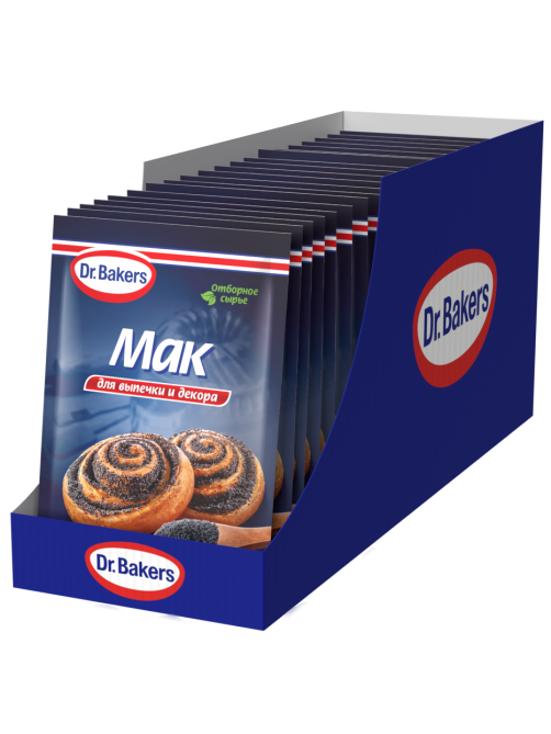 Мак Dr.Bakers для выпечки, 80г