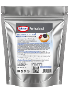 Крахмал кукурузный Dr.Bakers Premium, 1кг