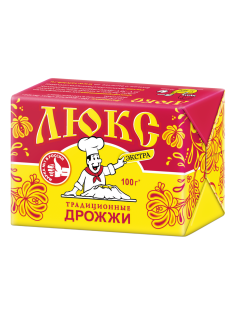 Дрожжи Люкс Экстра прессованные, 100г