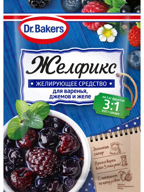 Желфикс Dr.Bakers 3:1, 25г