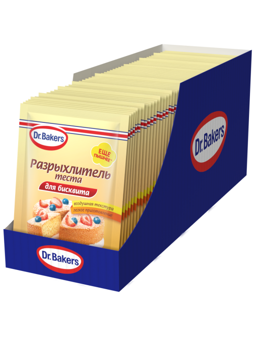 Разрыхлитель теста Dr.Bakers для бисквита, 25г