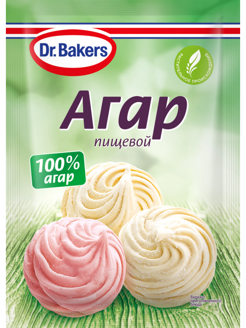 Агар Dr.Bakers пищевой, 7г