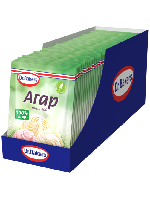 Агар Dr.Bakers пищевой, 7г