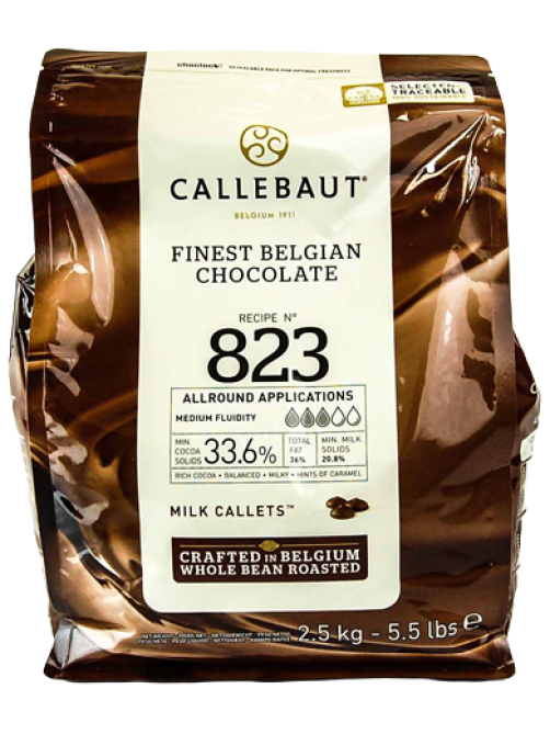 Шоколад Barry Callebaut молочный, 2.5кг