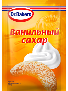 Сахар Dr.Bakers Ванильный, 8г