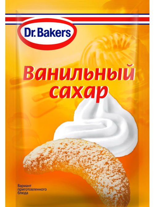 Сахар Dr.Bakers Ванильный, 8г