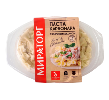 Паста Мираторг карбонара с сыром и беконом, 260г