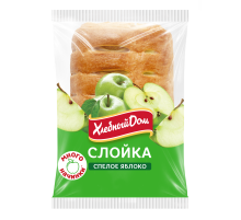 Слойка Хлебный дом Спелое яблоко, 55г