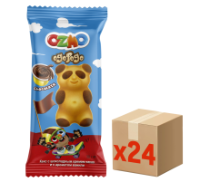 Кекс Ozmo Ogopogo с шоколадным кремом какао и с ароматом ванили, 30г х 24 шт
