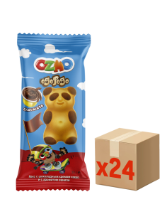 Кекс Ozmo Ogopogo с шоколадным кремом какао и с ароматом ванили, 30г х 24 шт