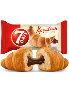 Круассан 7 Days с кремом какао, 65г