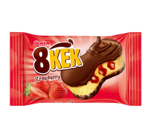 Кекс Ulker 8 Kek с клубникой, 40г