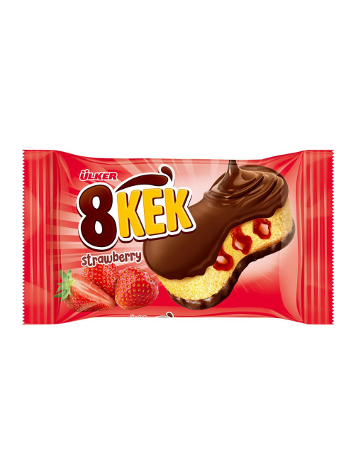 Кекс Ulker 8 Kek с клубникой, 40г