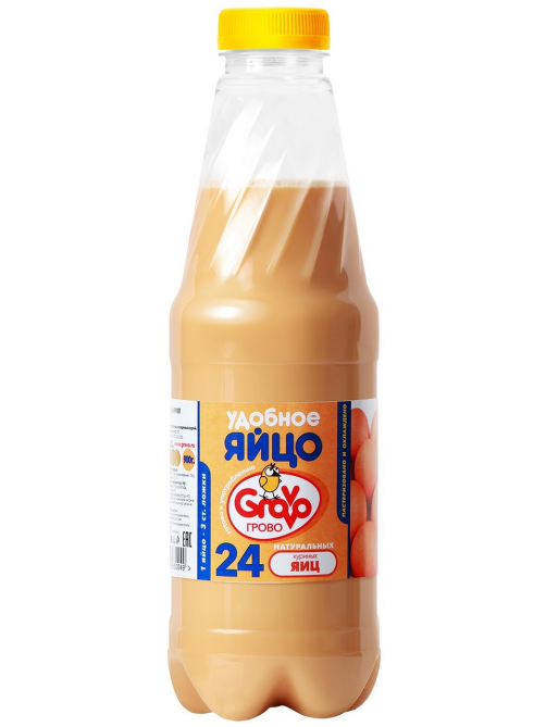 Меланж яичный Grovo пастеризованный, 900мл