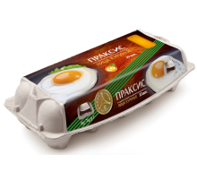 Яйцо куриное Праксис ГОСТ С0, 10шт