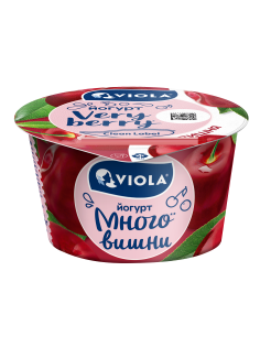 Йогурт Viola Very Berry вишня 2.6%, 180г