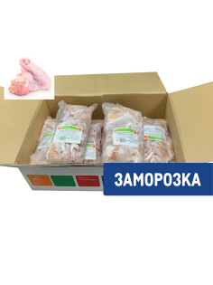 Крылышко цыпленка-бройлера Ес Агро 2 фаланги замороженное, 2.5кг