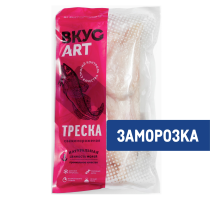 Филе трески Вкусарт свежемороженое, 500г