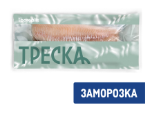 Треска филе Borealis без кожи замороженная, 600г