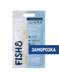 Палтус Fish&More стрелозубый филе замороженный, 500г