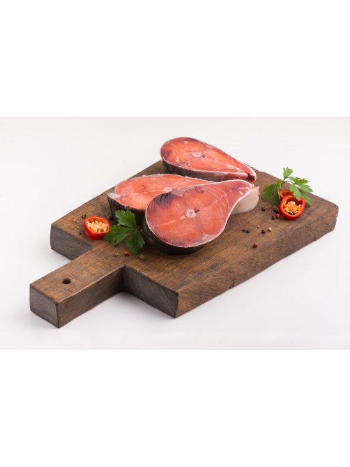 Кета стейк Вкусарт замороженный, 500г