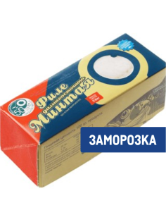 Минтай филе Океанрыбфлот дальневосточный без кожи замороженный, 600г