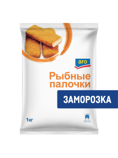 aro Рыбные палочки замороженные, 1кг