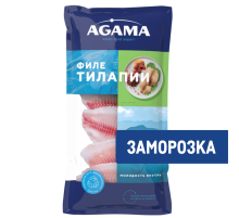 Филе тилапии Agama свежемороженое, 400г