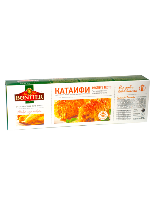 Тесто Bontier Kataifi замороженное, 450г
