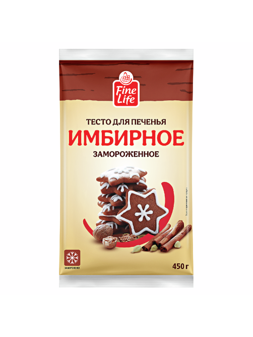 Fine Life Тесто имбирное замороженное, 450г
