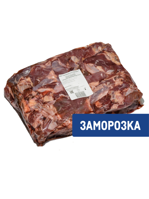 Мясо говяжье Тимашевскмясопродукт котлетное замороженное 80/20, ~10кг