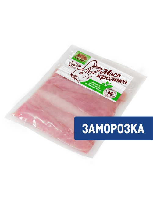 Филе спинки кролика Кролторг замороженное, ~1.1кг