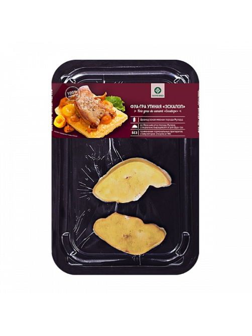 Фуа-гра утиная Галерея вкуса эскалоп замороженная, ~500г