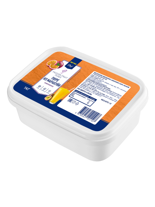 METRO Chef Пюре фруктовое маракуйя без косточек замороженное, 1кг