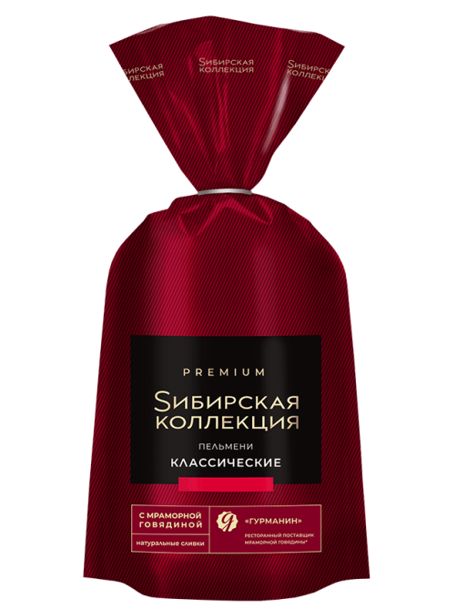Пельмени Сибирская коллекция Gourmet Классические замороженные, 700г