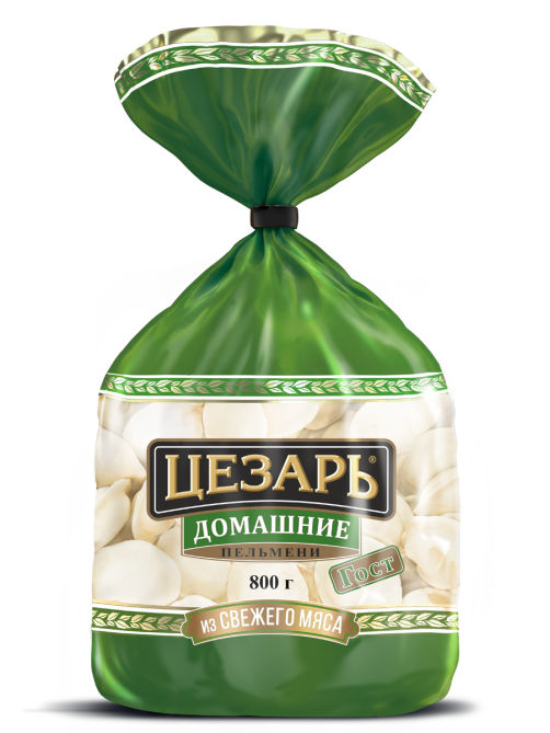 Пельмени Цезарь Домашние замороженные, 800г