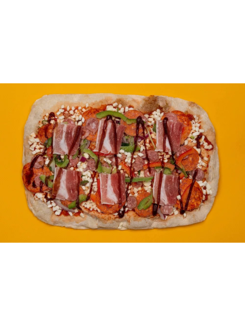 Пицца Zotman Баварская мясная замороженная, 465г