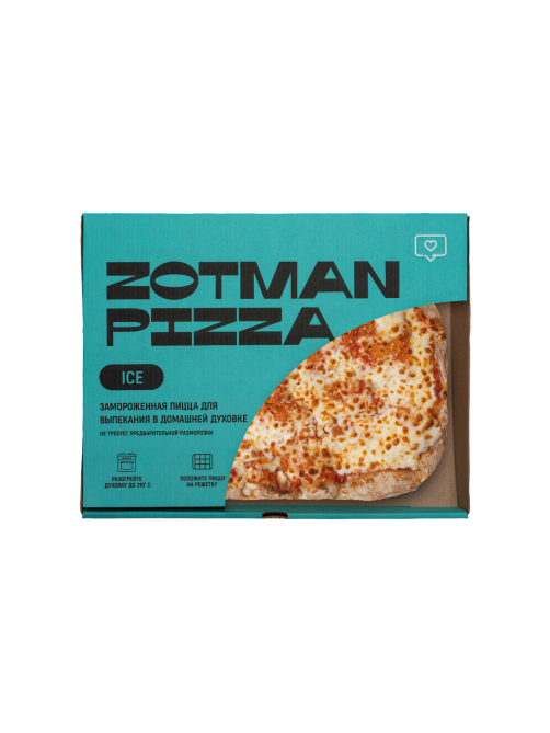 Пицца Zotman Маргарита замороженная, 390г