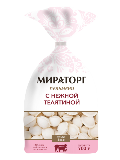 Пельмени Мираторг с нежной телятиной, 700г